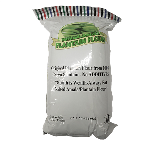 Naked Amala Plantain Flour | African Food and Fashion in 